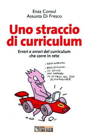 uno straccio di curriculum, copertina del libro di Lucia Tilde Ingrosso